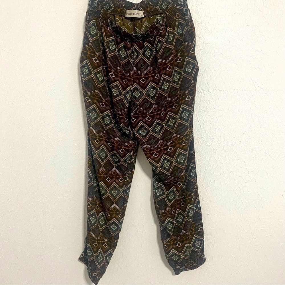 Veronicam Bohemian Lightweight Women’s Pants Size Small Comfy With Pockets